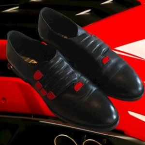 Never Ever Hand Decorated Leather Shoes